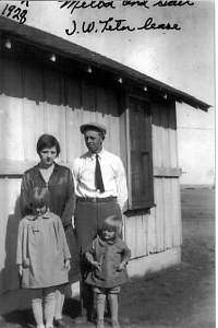 The McGhee family in 1930s Kansas