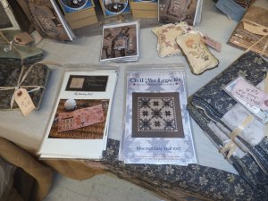 Make your own authentic looking quilt with a Worn Threads kit. It will look like your great-great grandmother made it during the Civil War. 